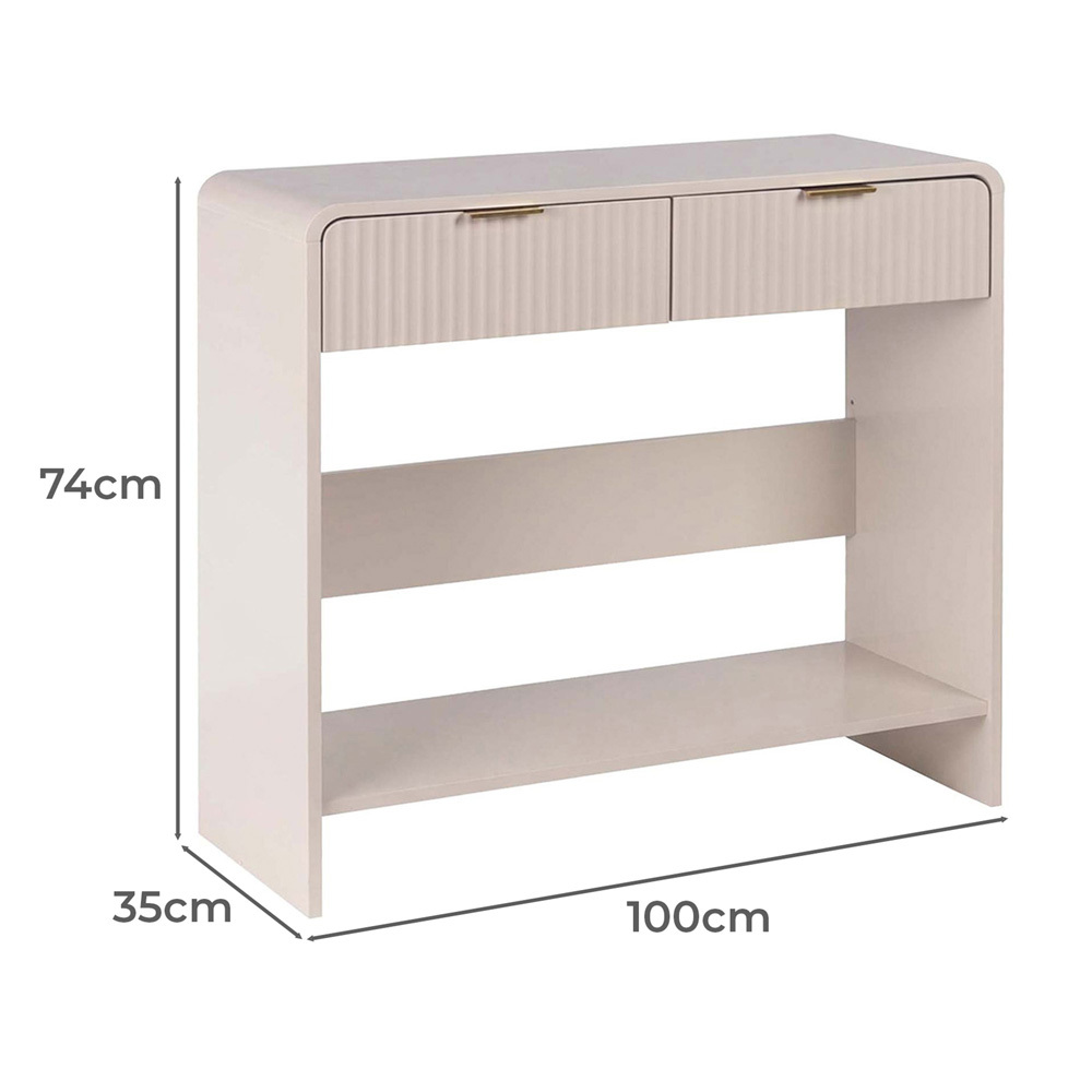 Sabine 2 Drawer Console Table