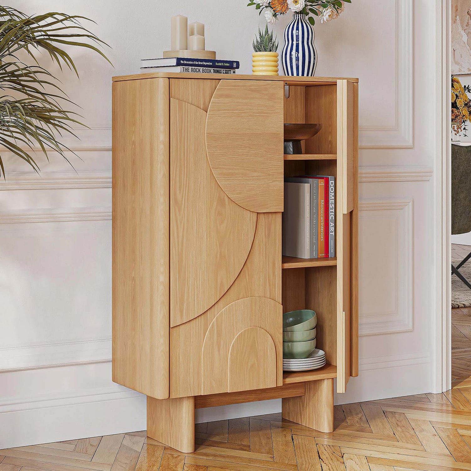 Natural Kleon 2 Door Sideboard