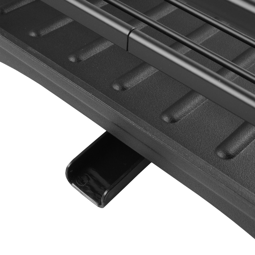 Black Kitchen Dish Drying Rack Storage Organizer Drainer Basket Plate Shelf One Tier Black