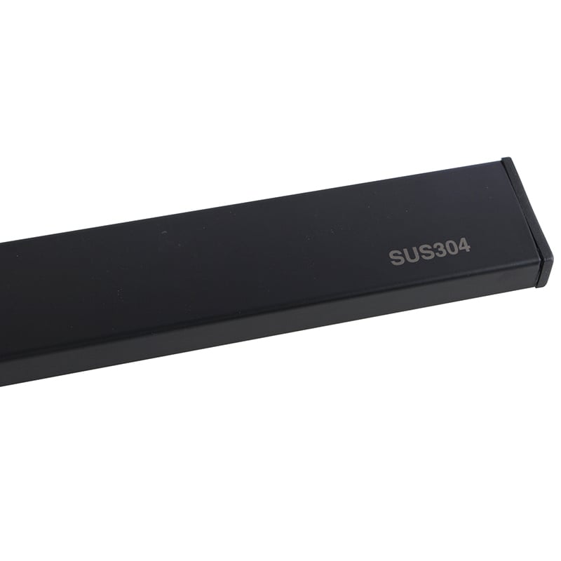 Black 30cm Magnetic Bar Strip Knife Holder