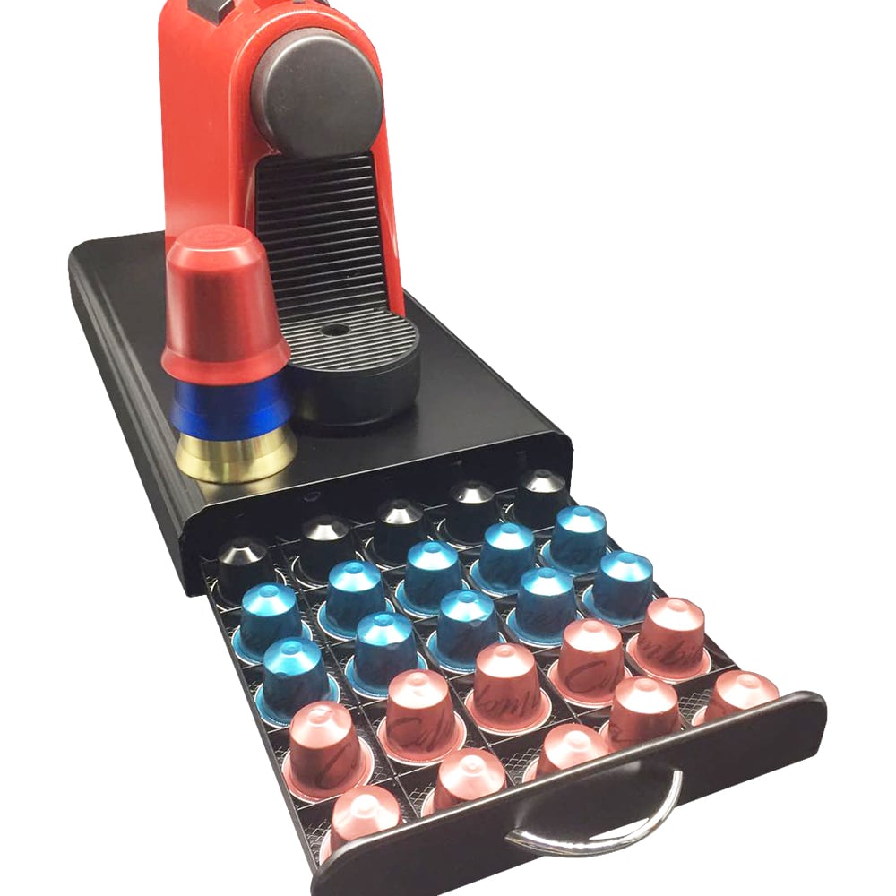 Iron Coffee Machine Board with Capsule Drawer