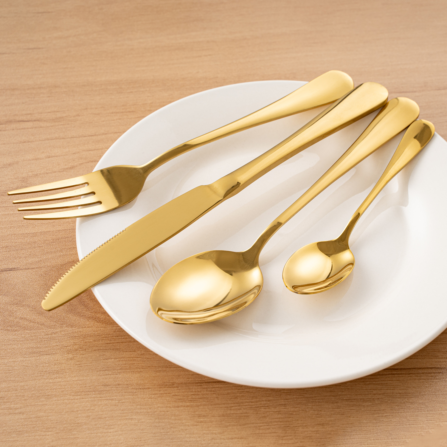 24 Piece Stainless Steel Cutlery Set