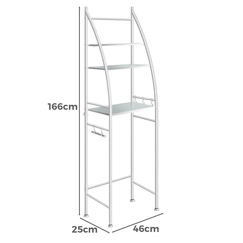 3 Tier Multi-Purpose Bathroom Storage Rack