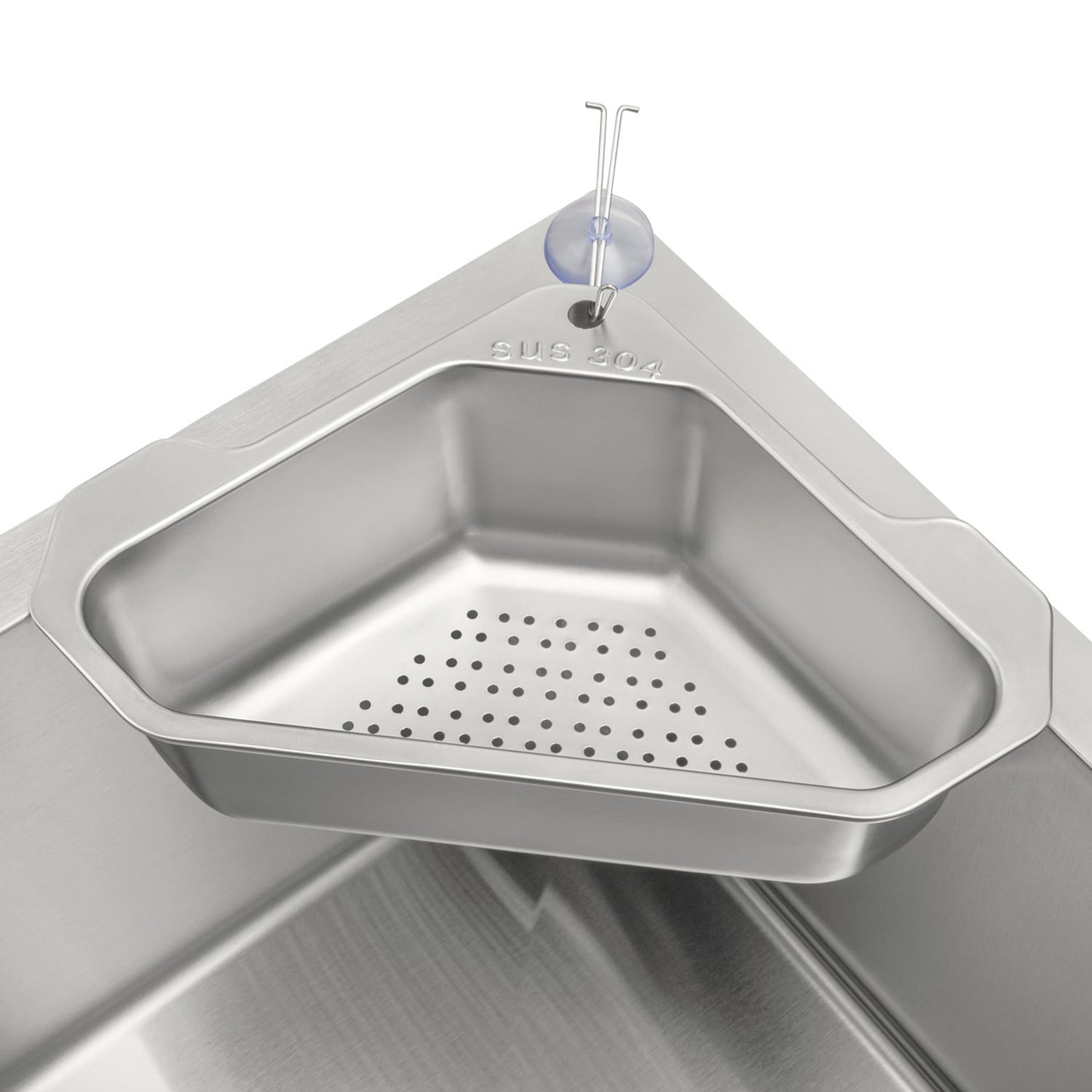 Stainless Steel Kitchen Drain Basket Rack