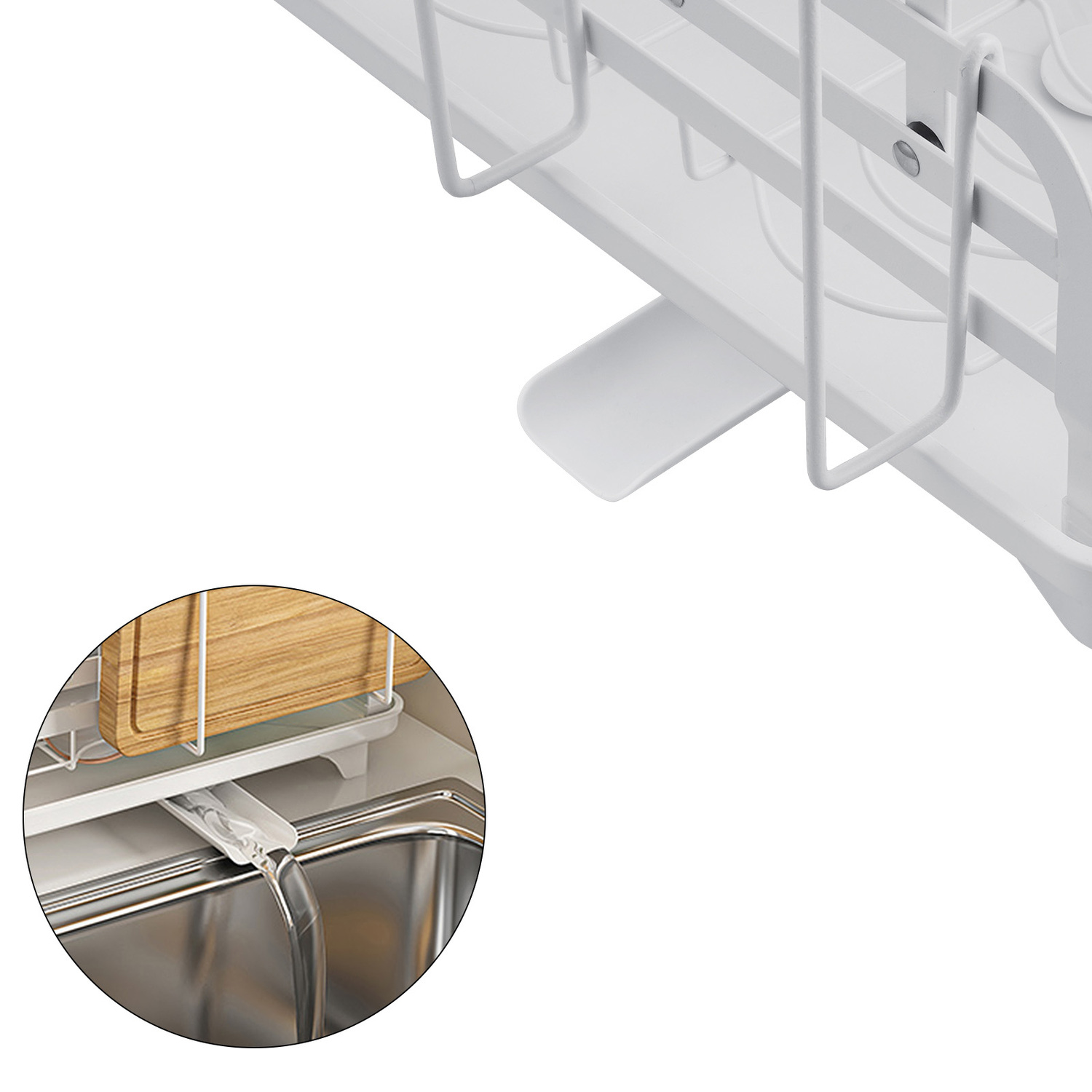 Porcia 2 Tier Foldable Dish Drying Rack