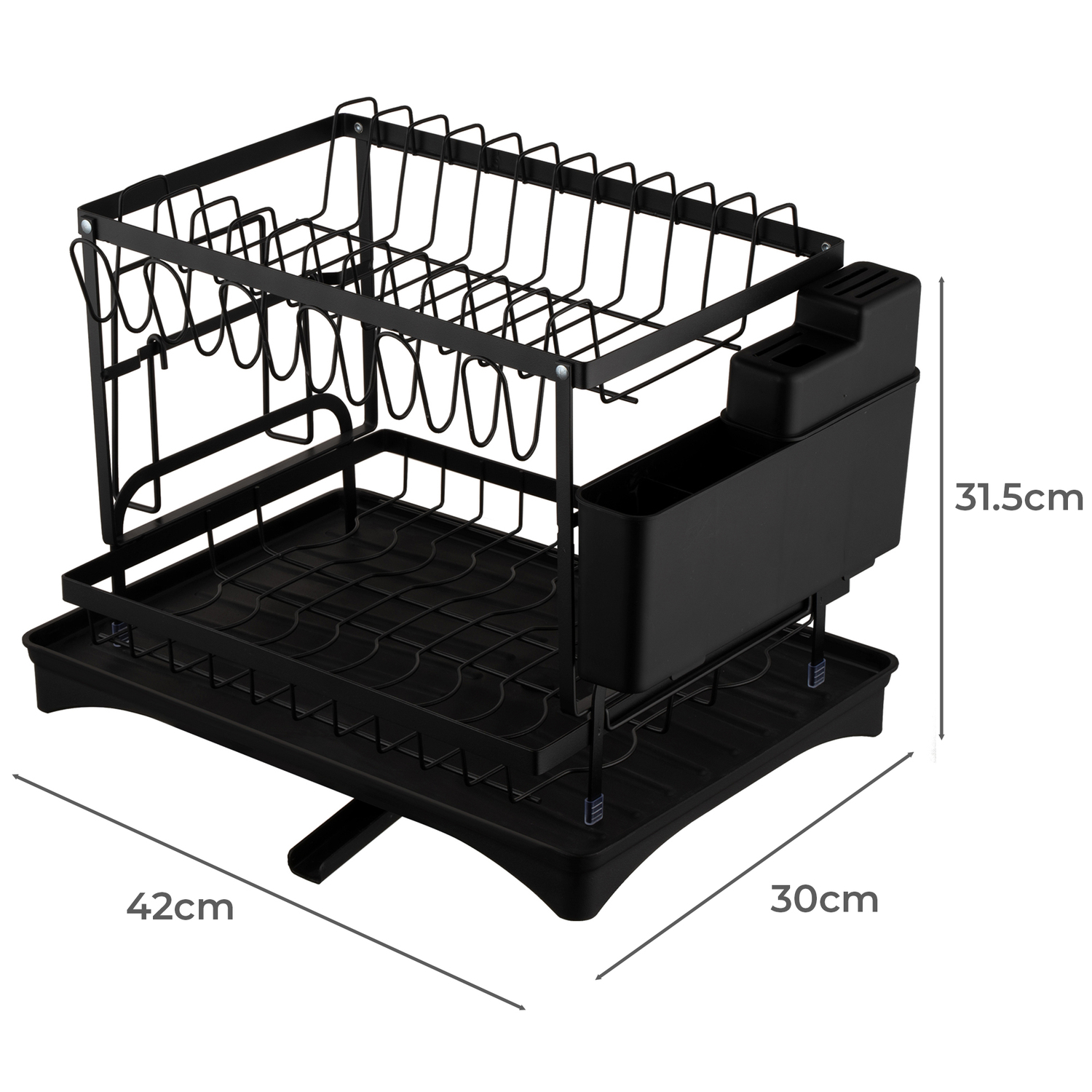 2 Tier Grayson Dish Drying Rack