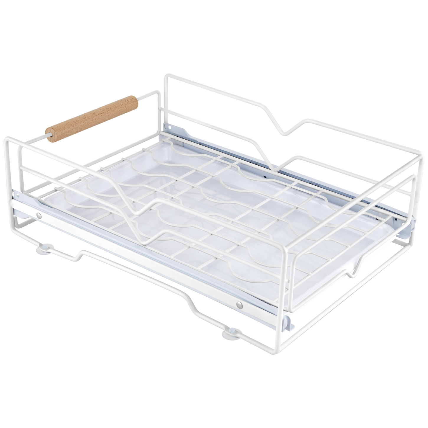White Grayson Bowl Drying Rack