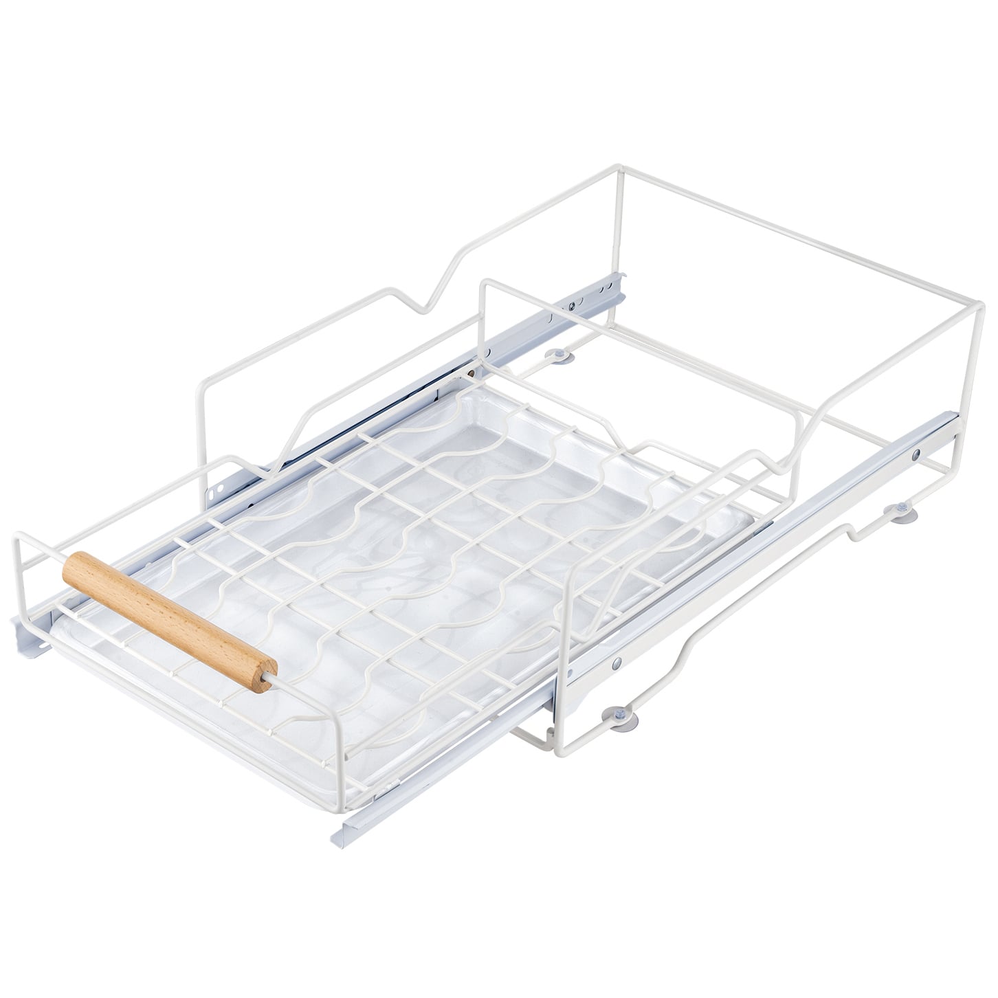 White Grayson Bowl Drying Rack