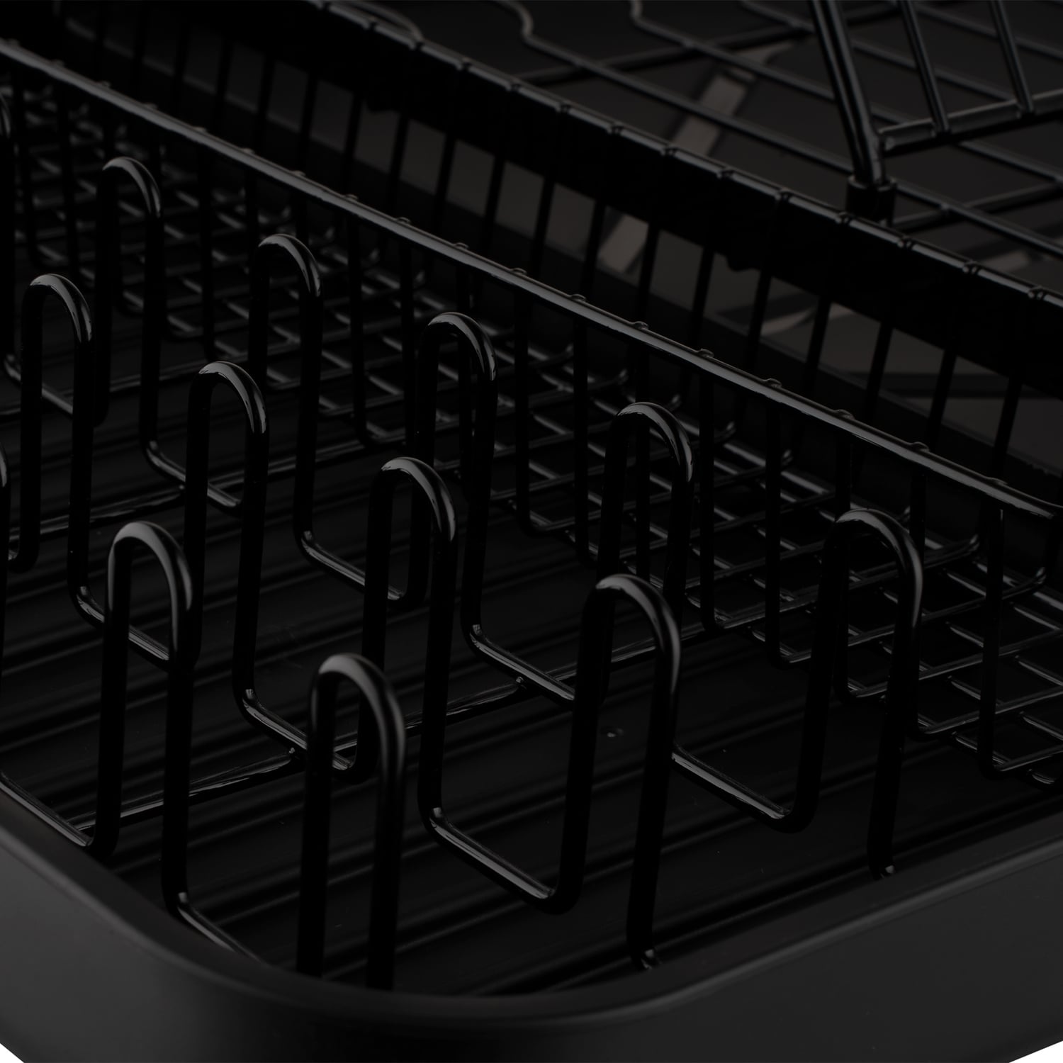 Black Grayson Dish Drying Rack
