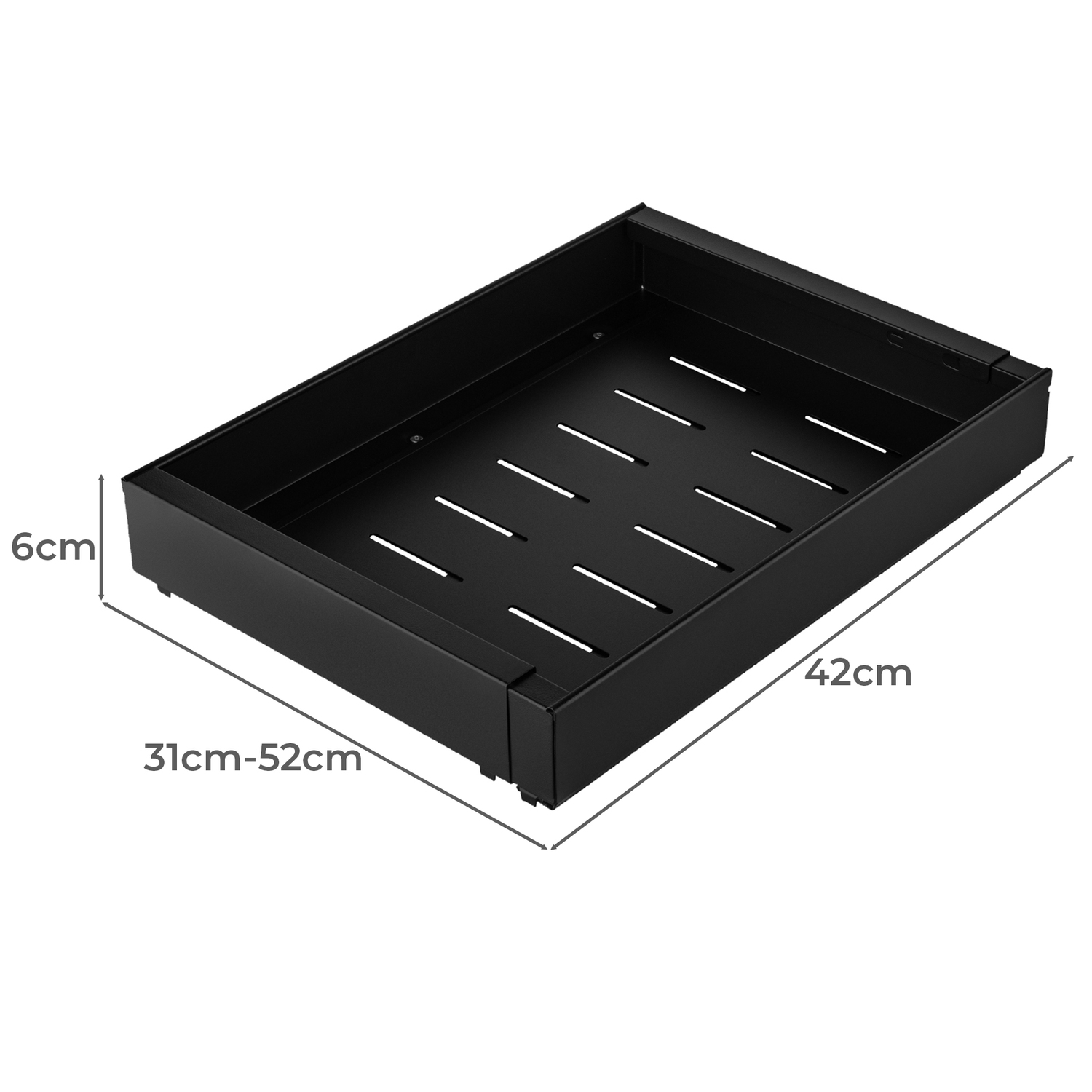 Elodie Pull Out Extendable Steel Cabinet Tray