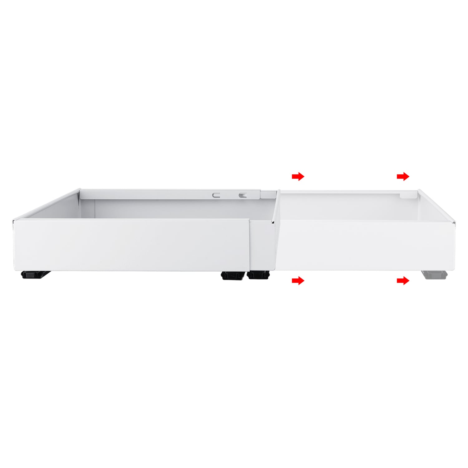 Elodie Pull Out Extendable Steel Cabinet Tray