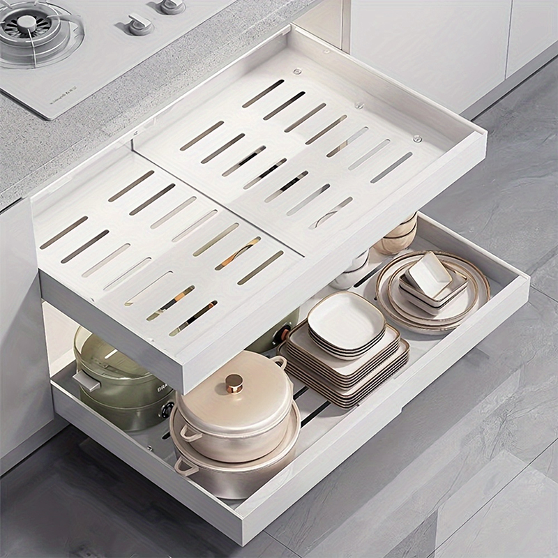 Aire Pull Out Extendable Steel Cabinet Tray
