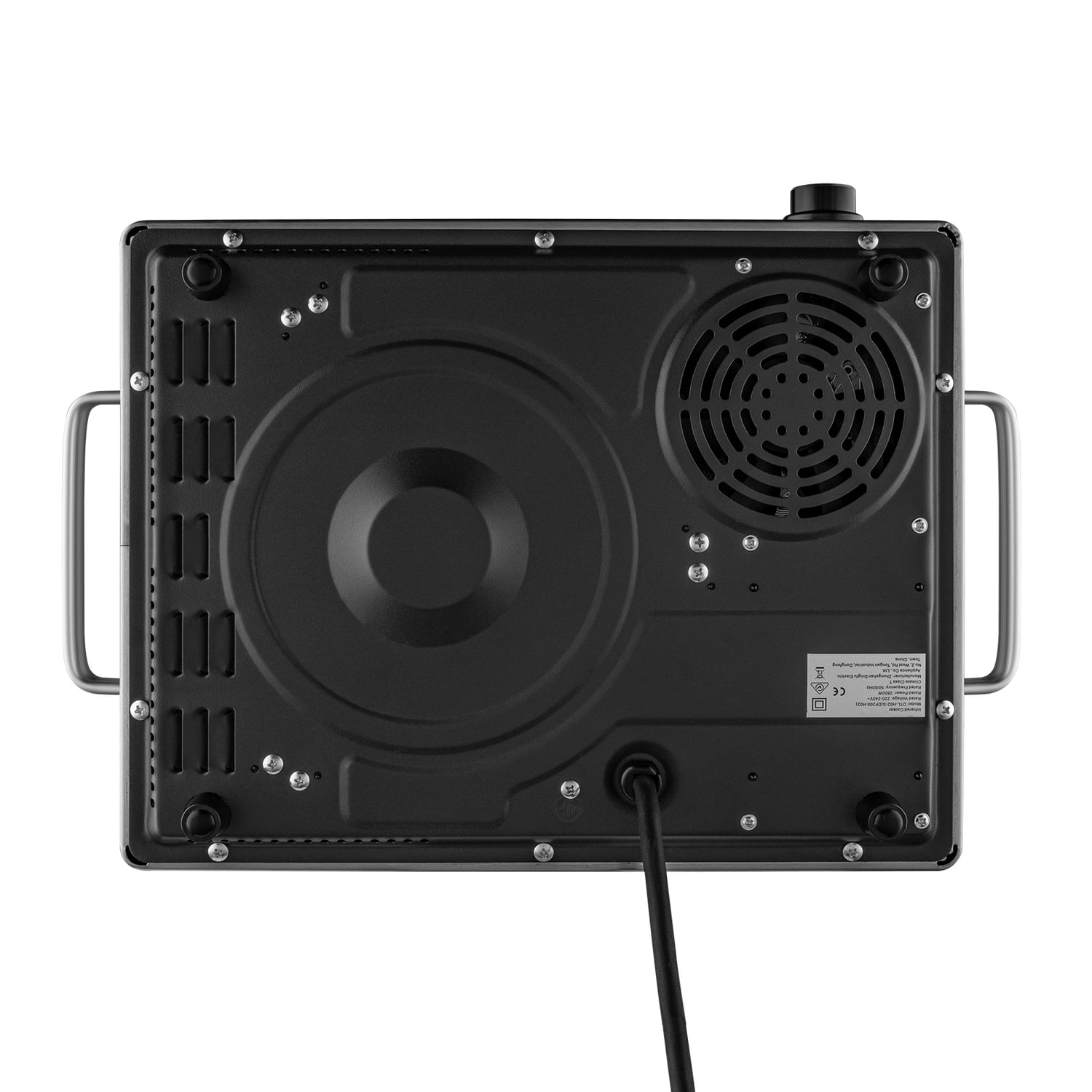 Black Lino Portable Ceramic Electric Induction Cooktop