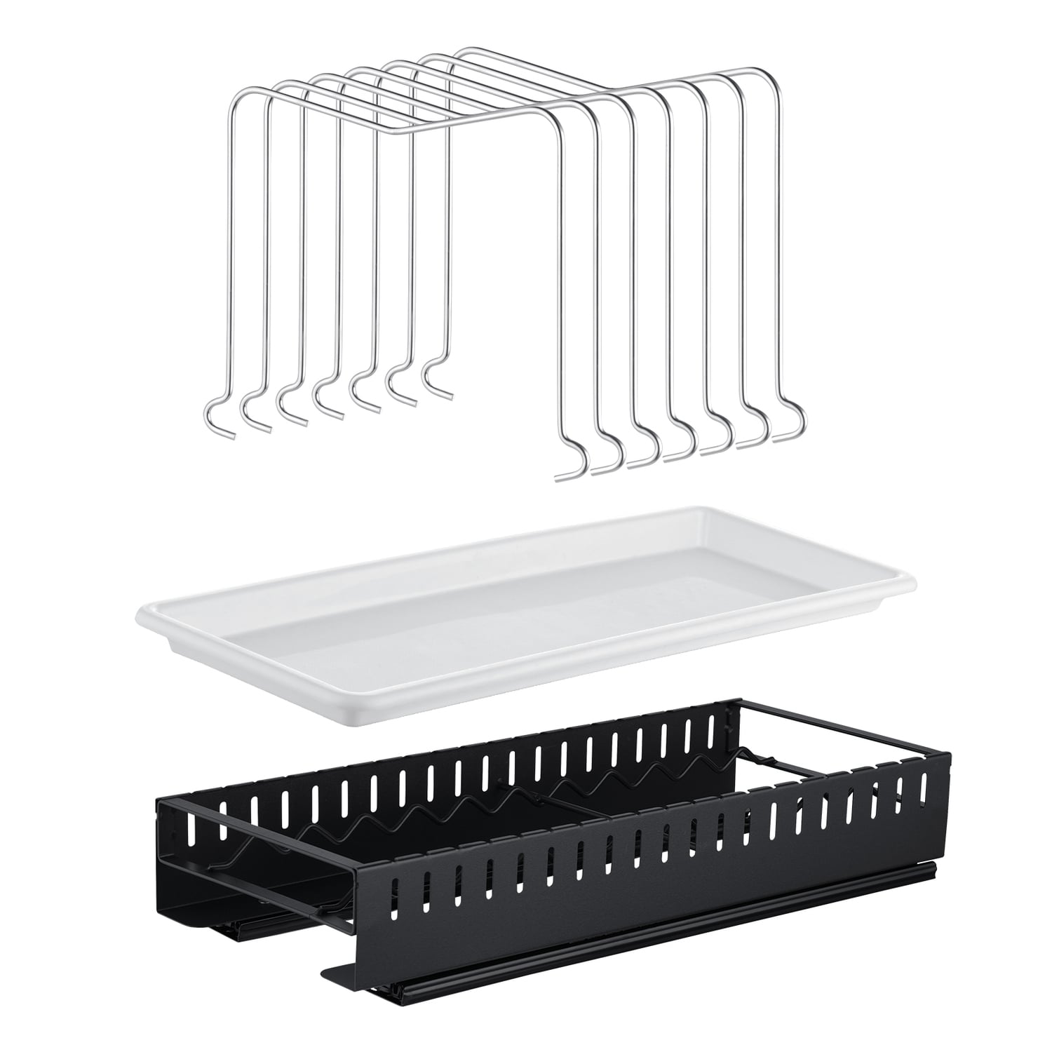 Alphie 2 Tier Pull-Out Kitchen Storage