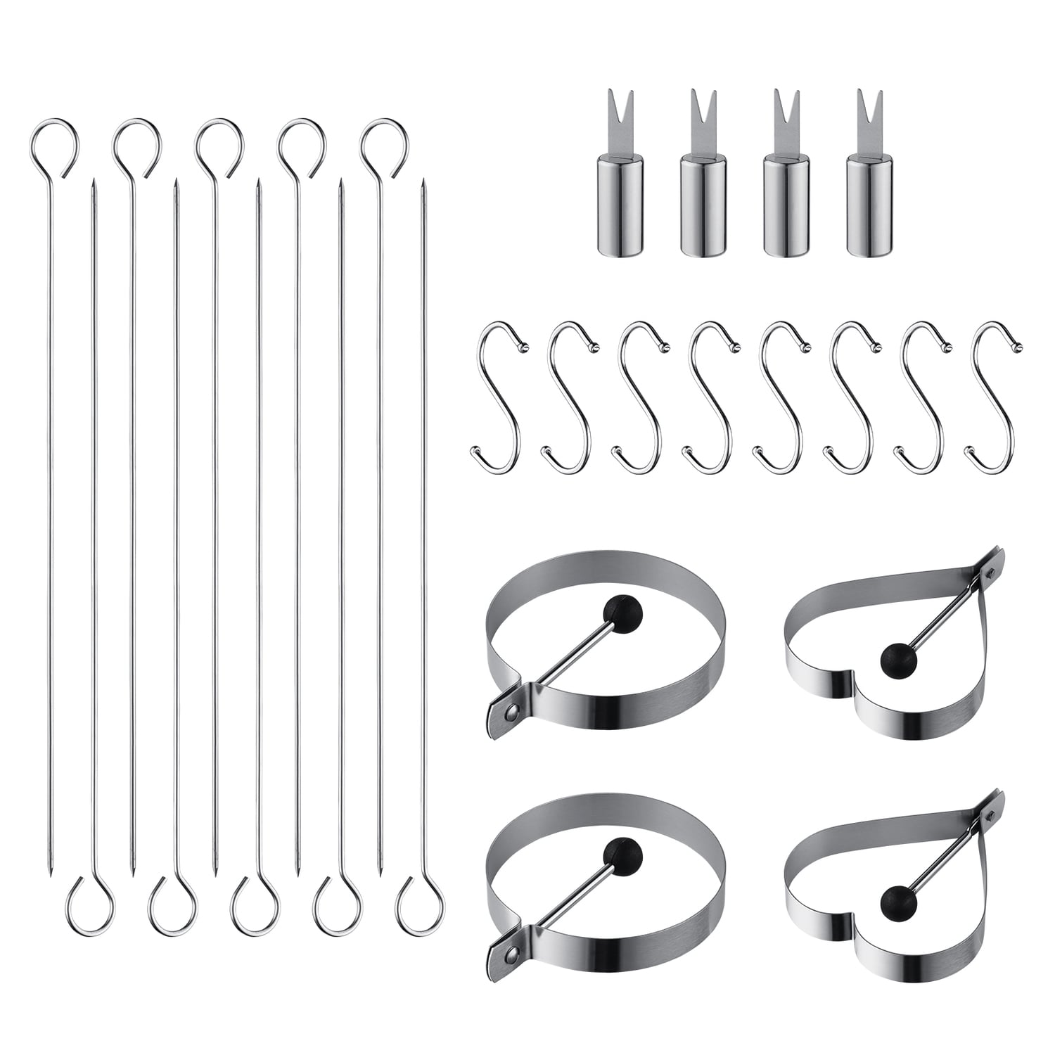 42 Piece Lester Stainless Steel BBQ Tool Set