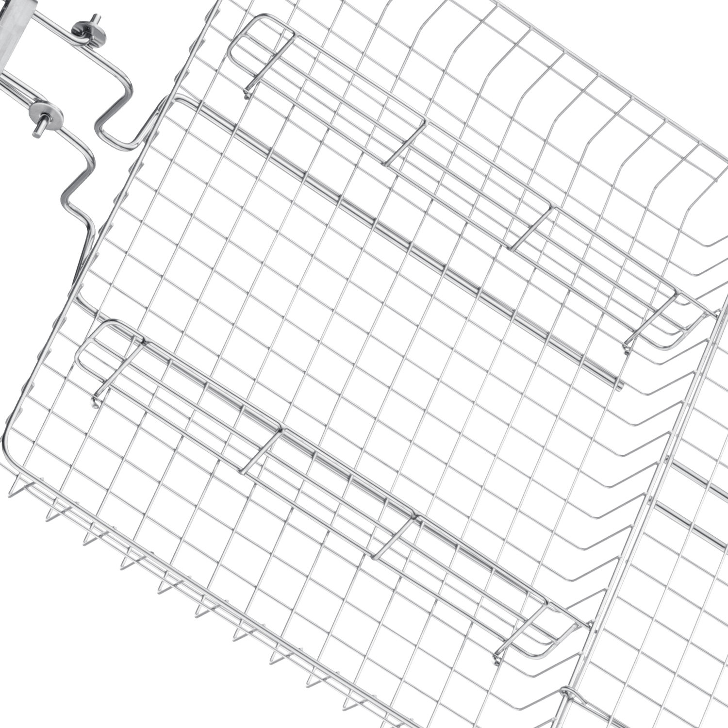 Pauly Rectangular Stainless Steel Grill Basket