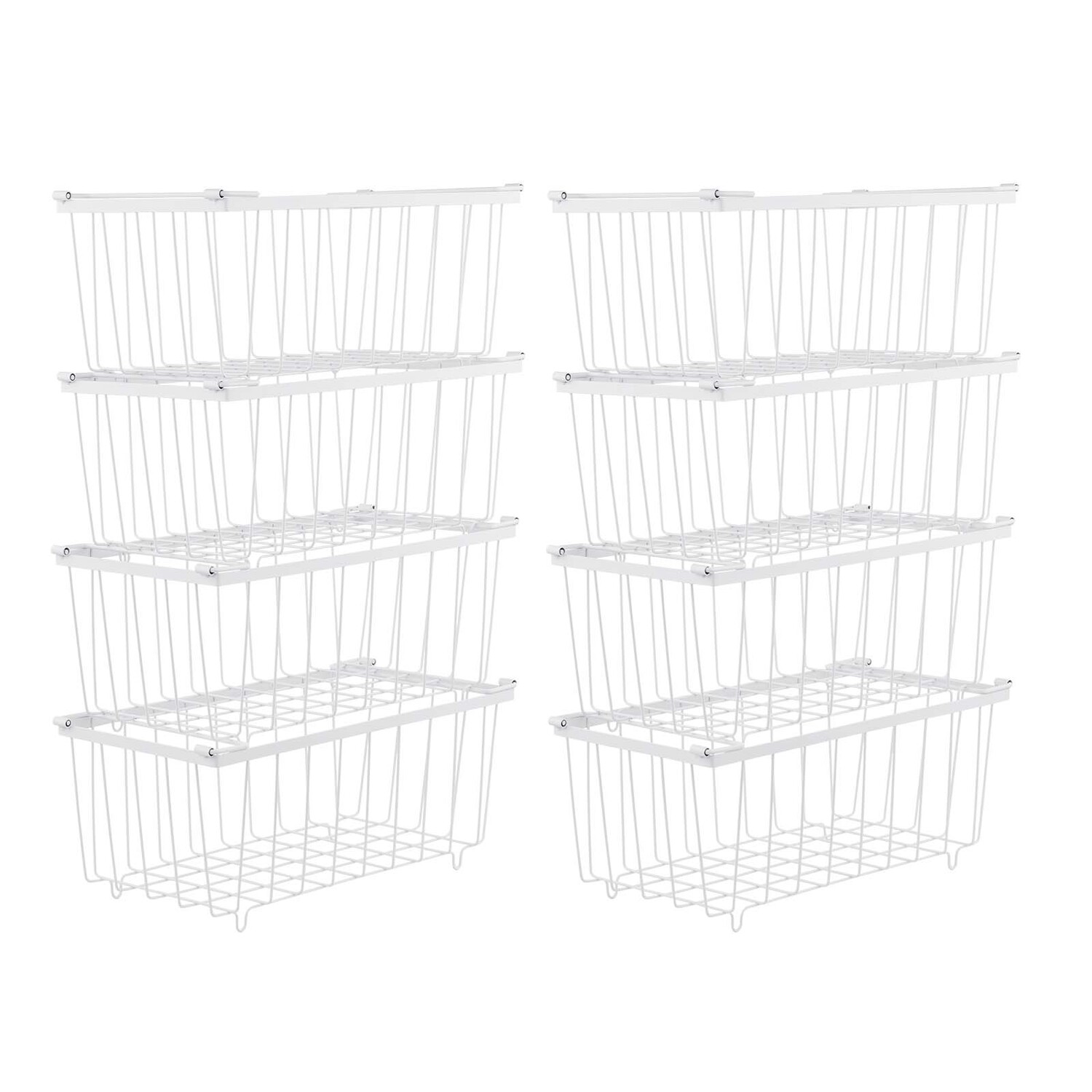 Palermo II Stackable Freezer Storage Baskets