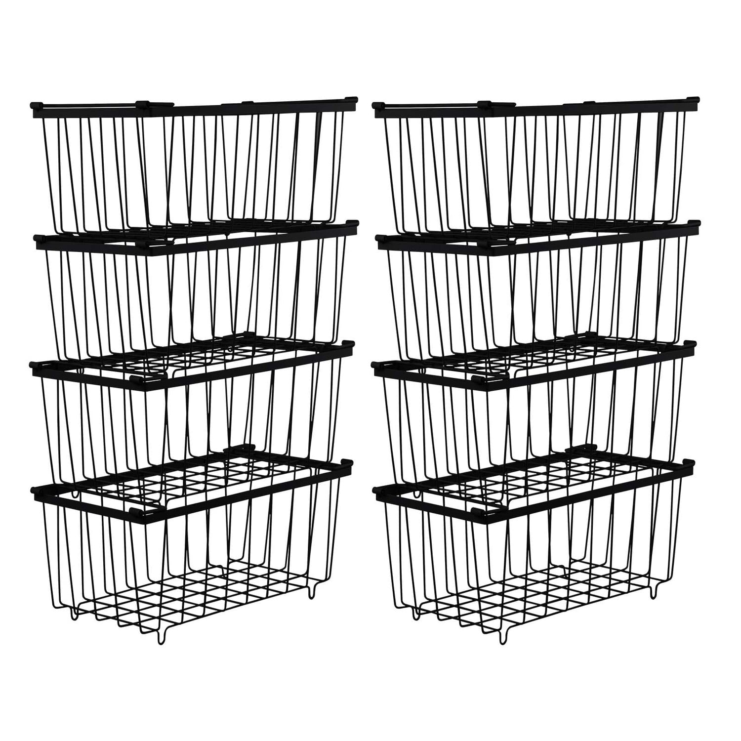 Palermo II Stackable Freezer Storage Baskets