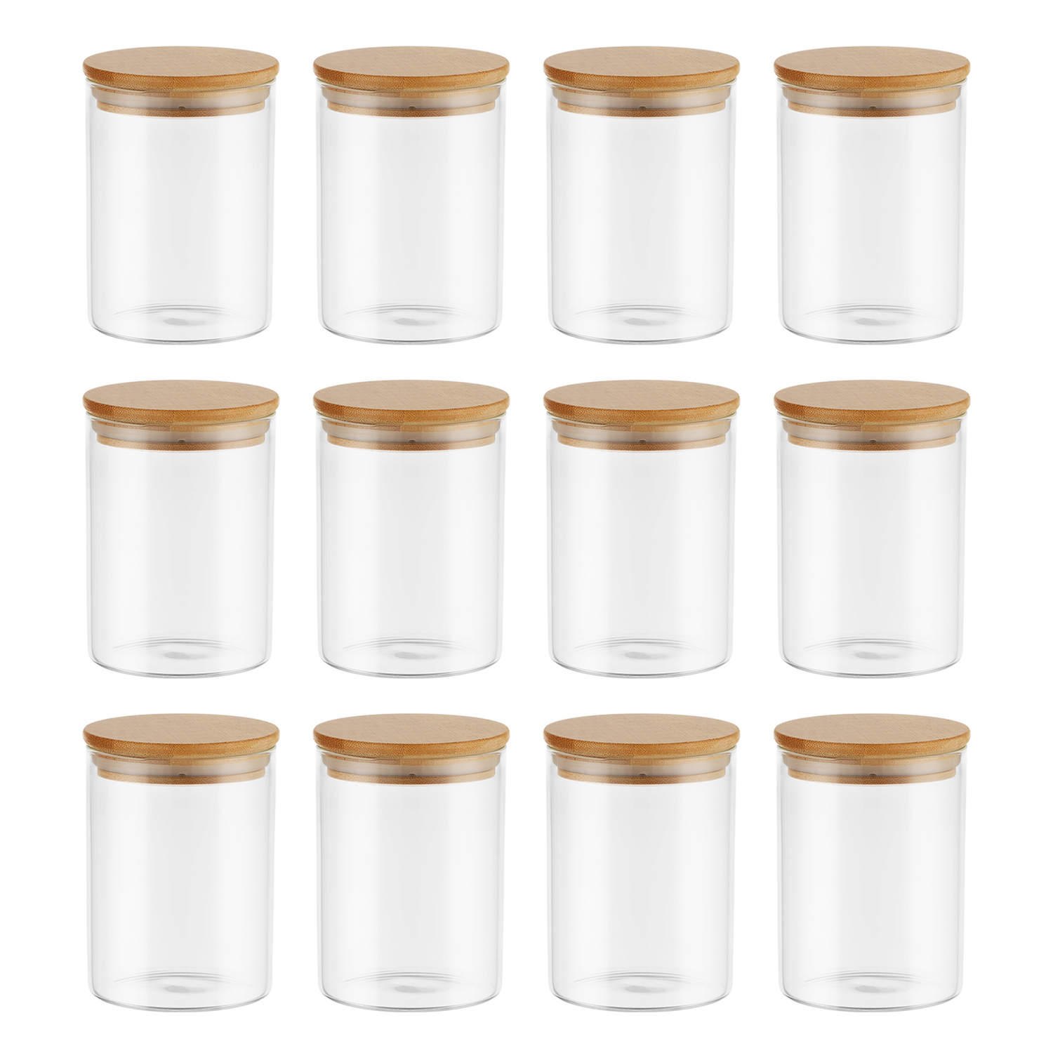 Alto 300ml Borosilicate Glass Storage Jars