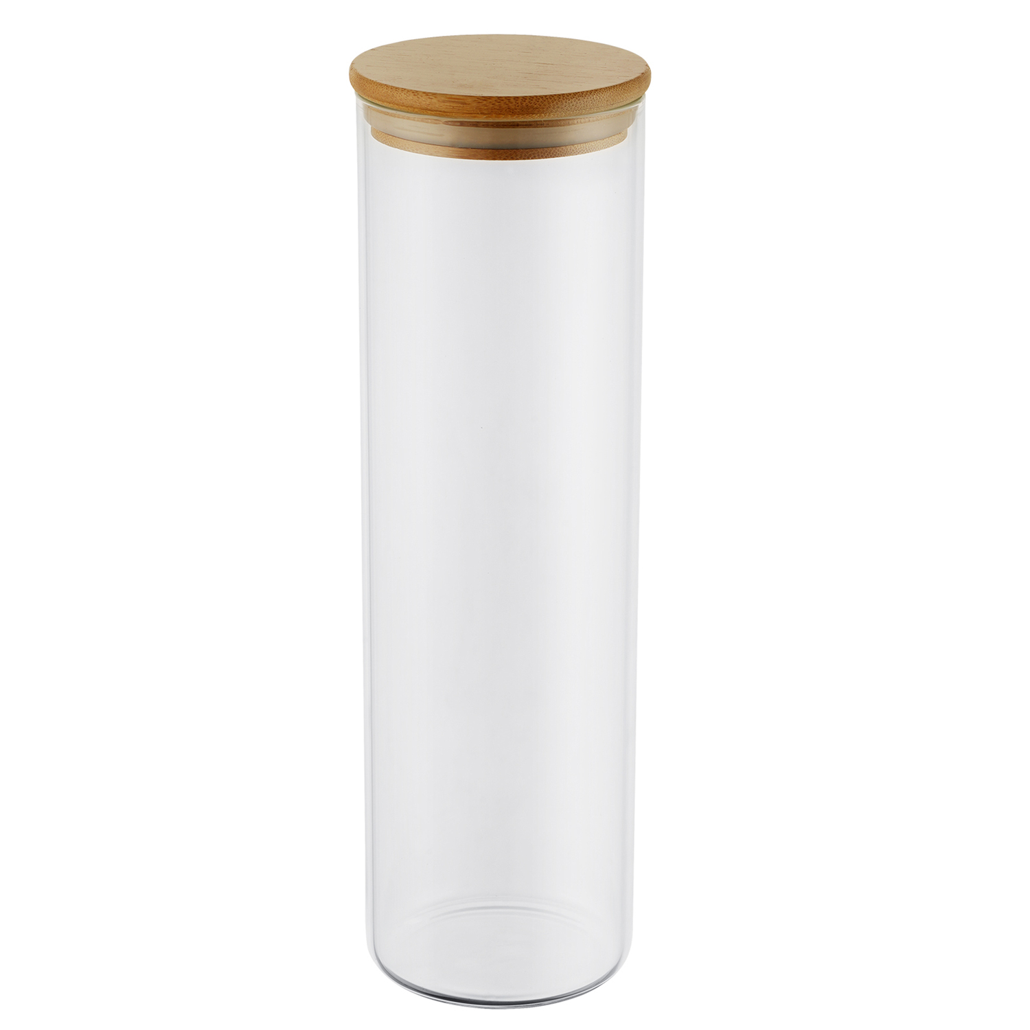 6 Piece Alto Borosilicate Glass Storage Jar Set