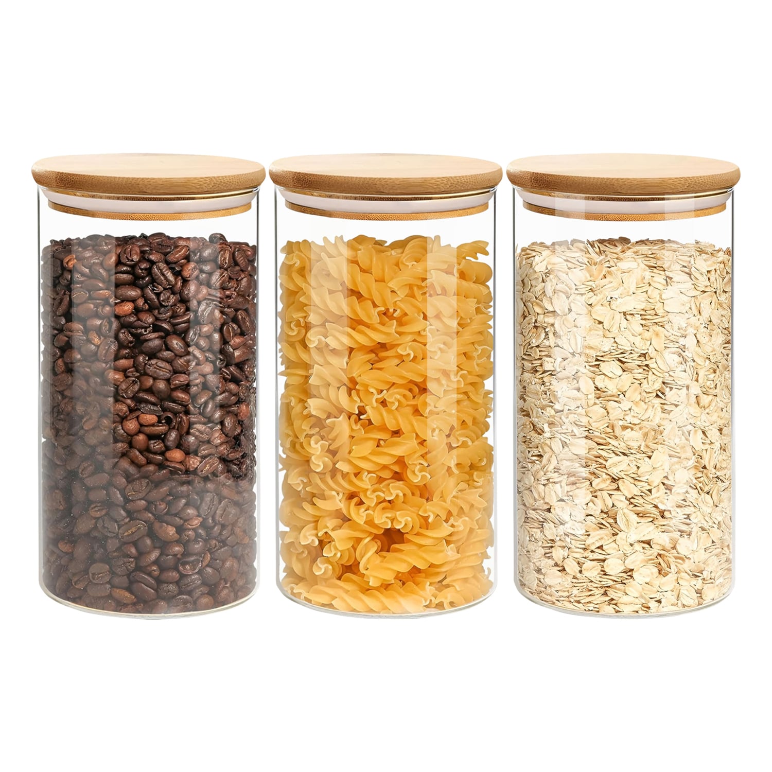 Alto 750ml Borosilicate Glass Storage Jars