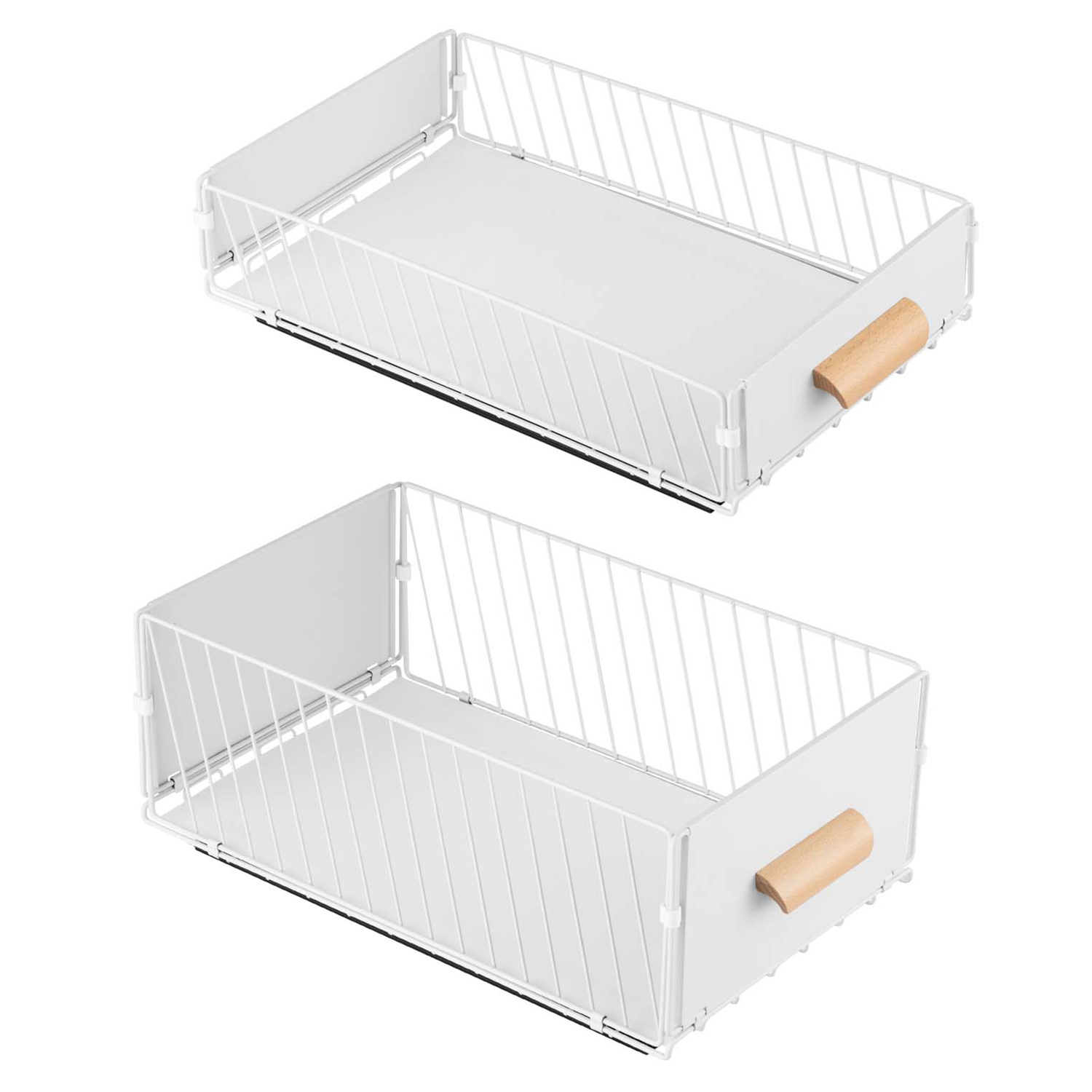2 Piece Ophelia Pull-Out Kitchen Storage Rack Set