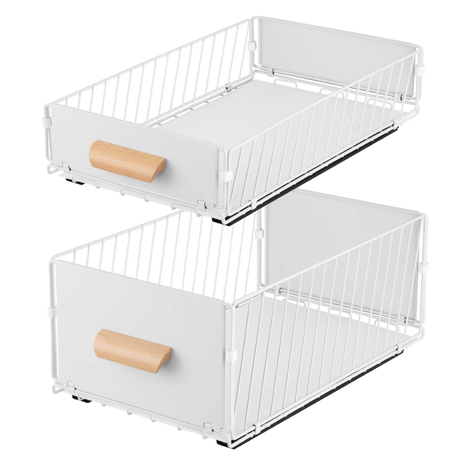 2 Piece Ophelia Pull-Out Kitchen Storage Rack Set