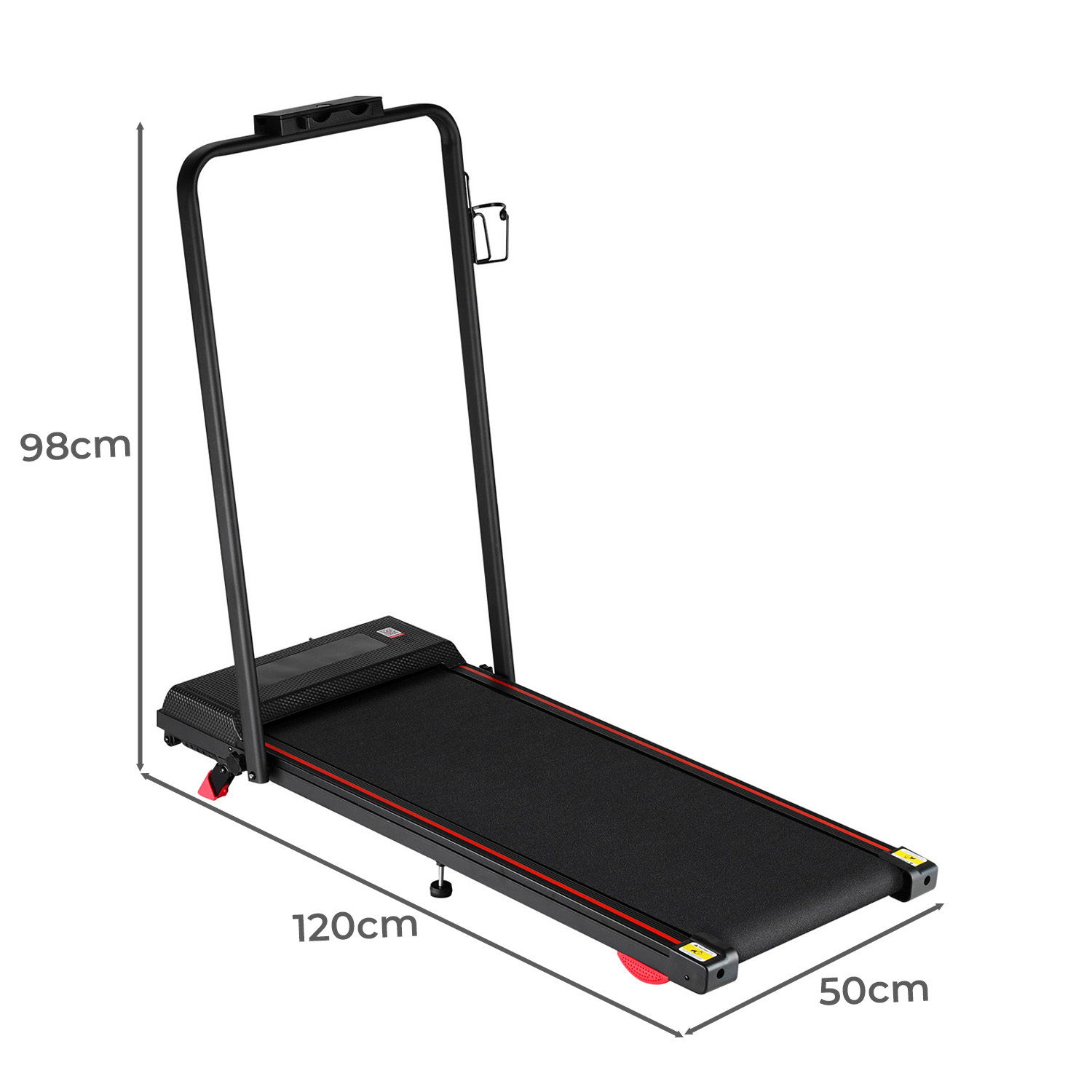 Jett Electric Walking Pad with Handrail