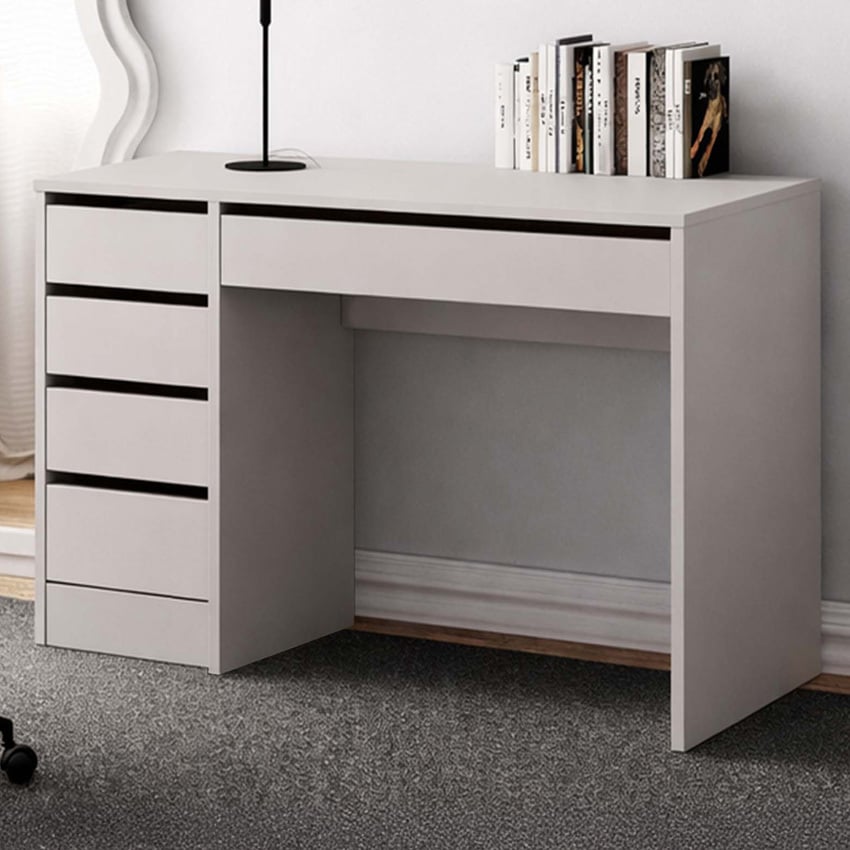Layla 5 Drawer Desk