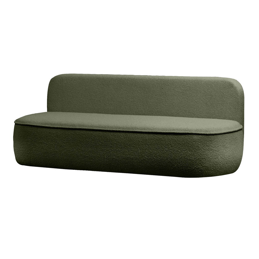Nancy 3 Seater Boucle Sofa with Storage