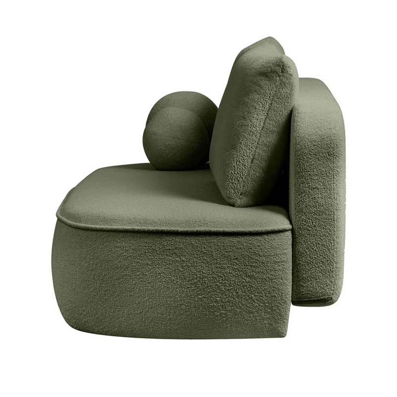 Nancy 3 Seater Boucle Sofa with Storage