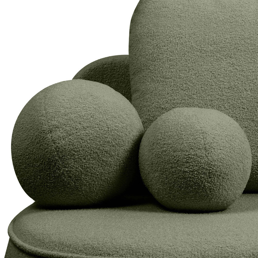 Nancy 3 Seater Boucle Sofa with Storage
