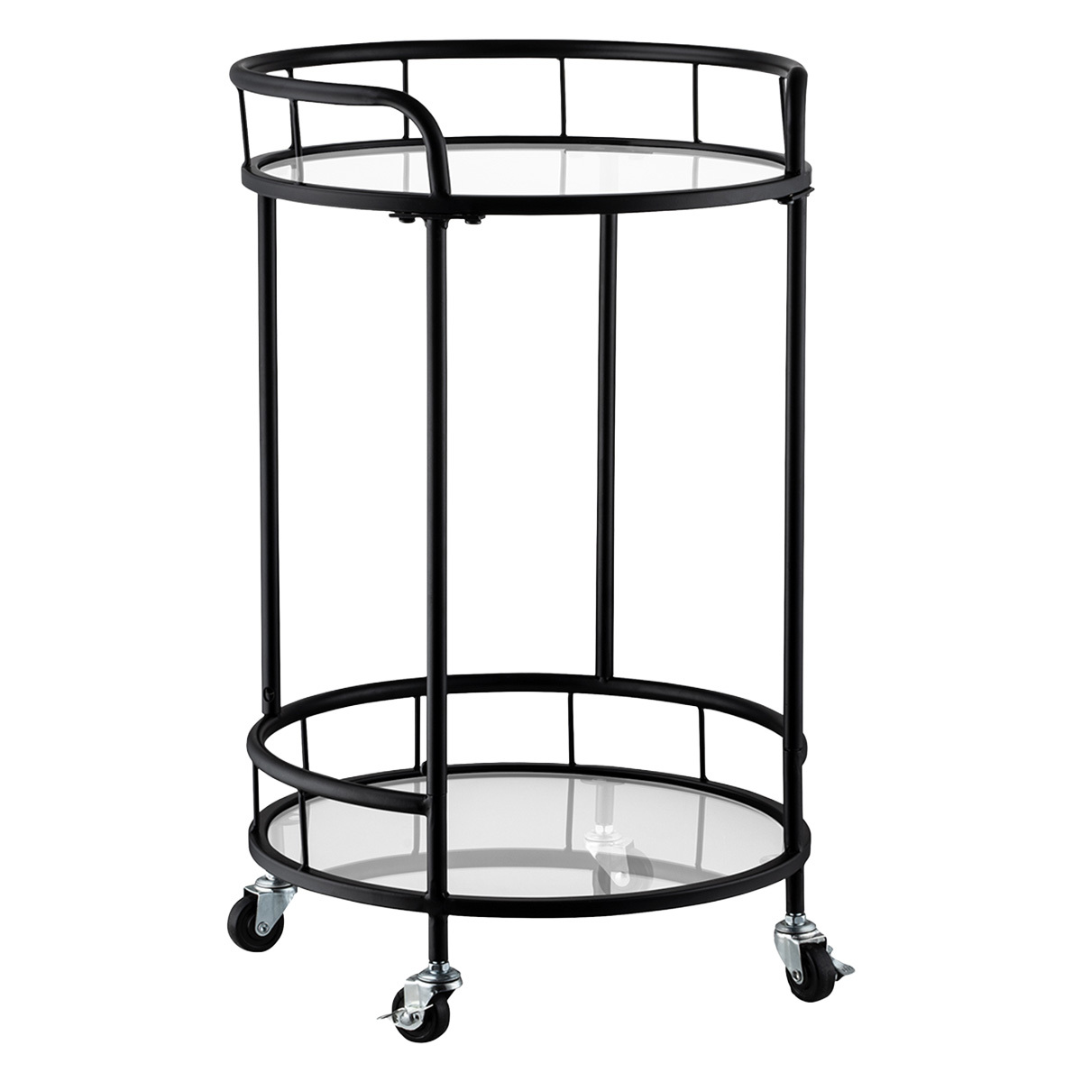 Atecco 2 Tier Drinks Trolley