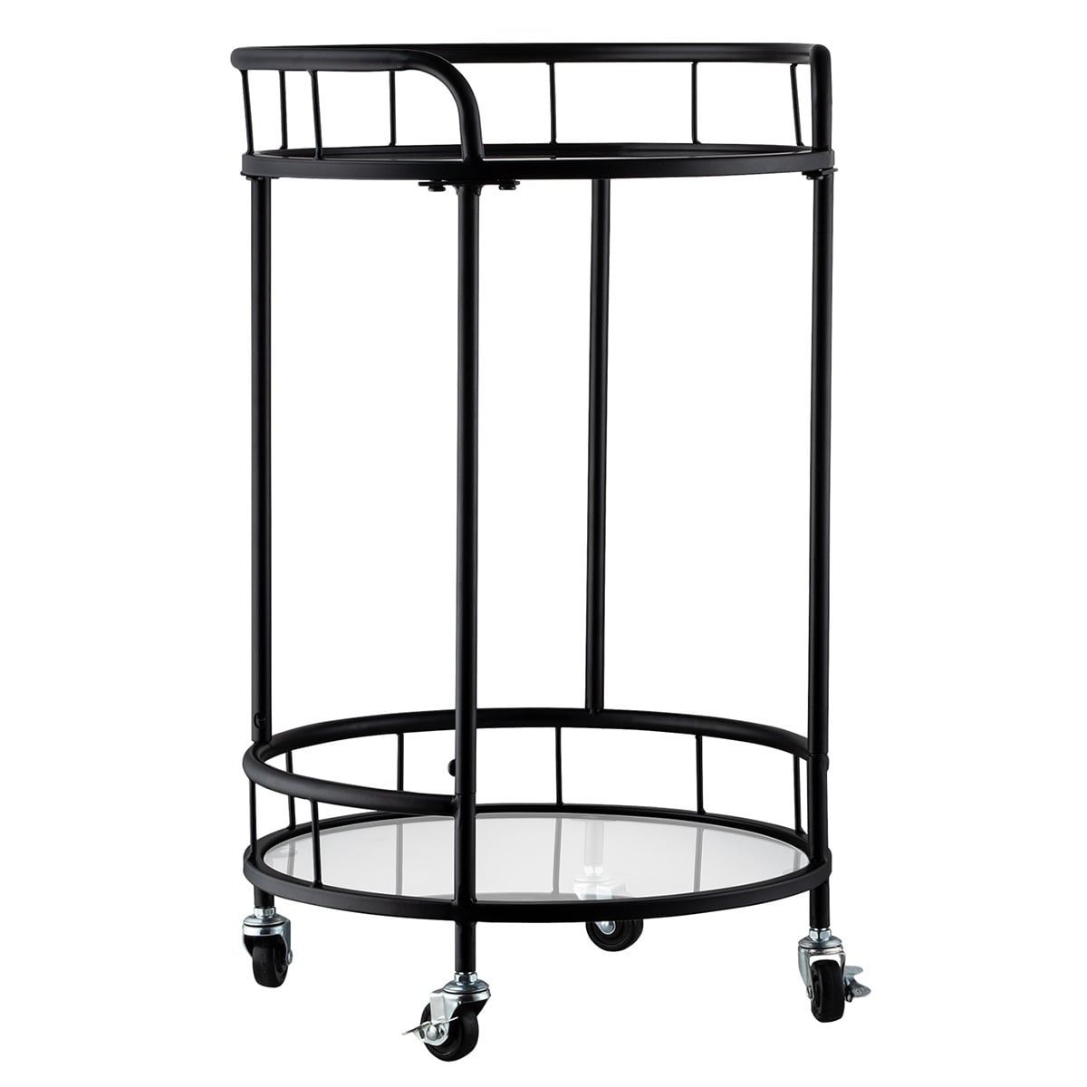 Atecco 2 Tier Drinks Trolley