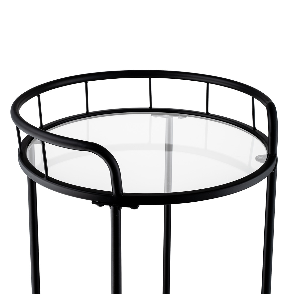 Atecco 2 Tier Drinks Trolley