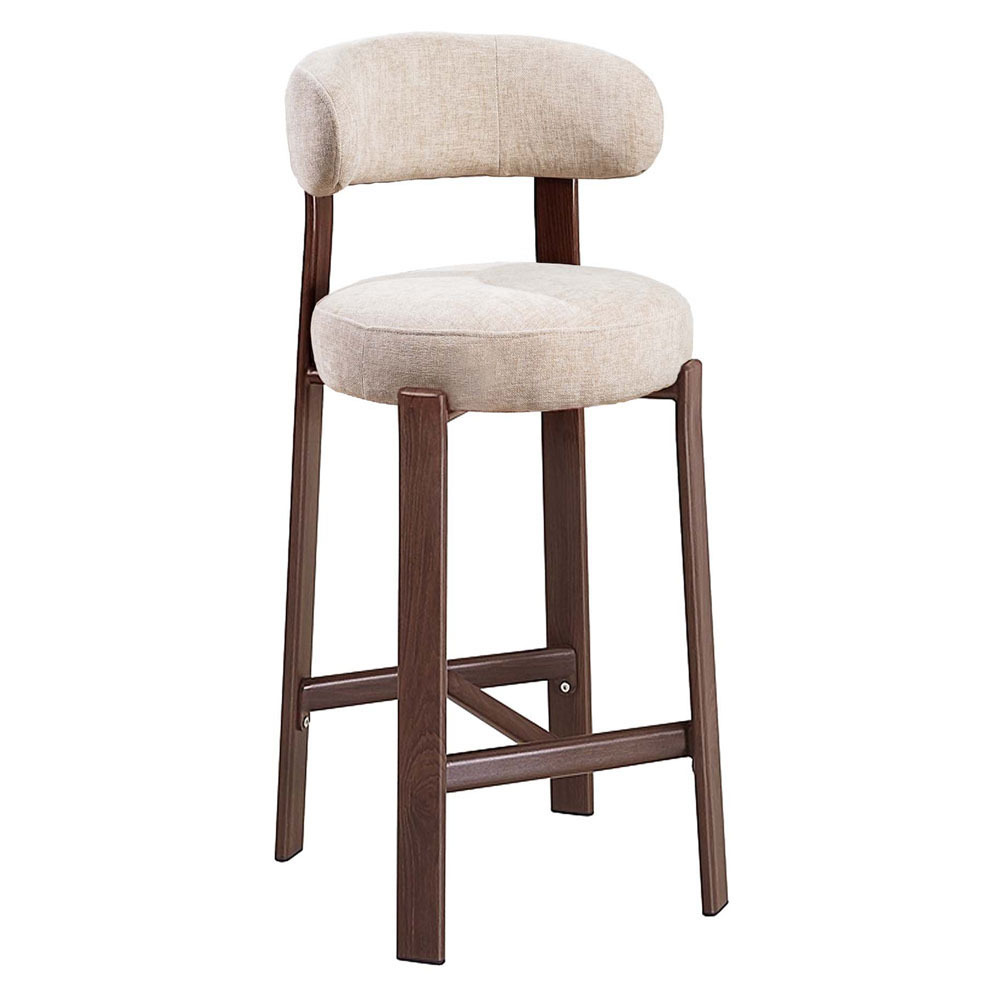 65cm Cecil II Chenille Bar Stools