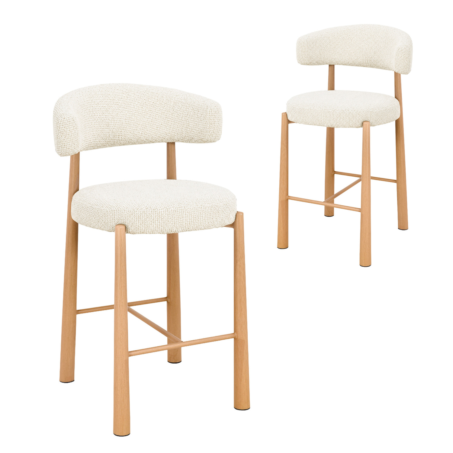65cm Ellis Chenille Barstools