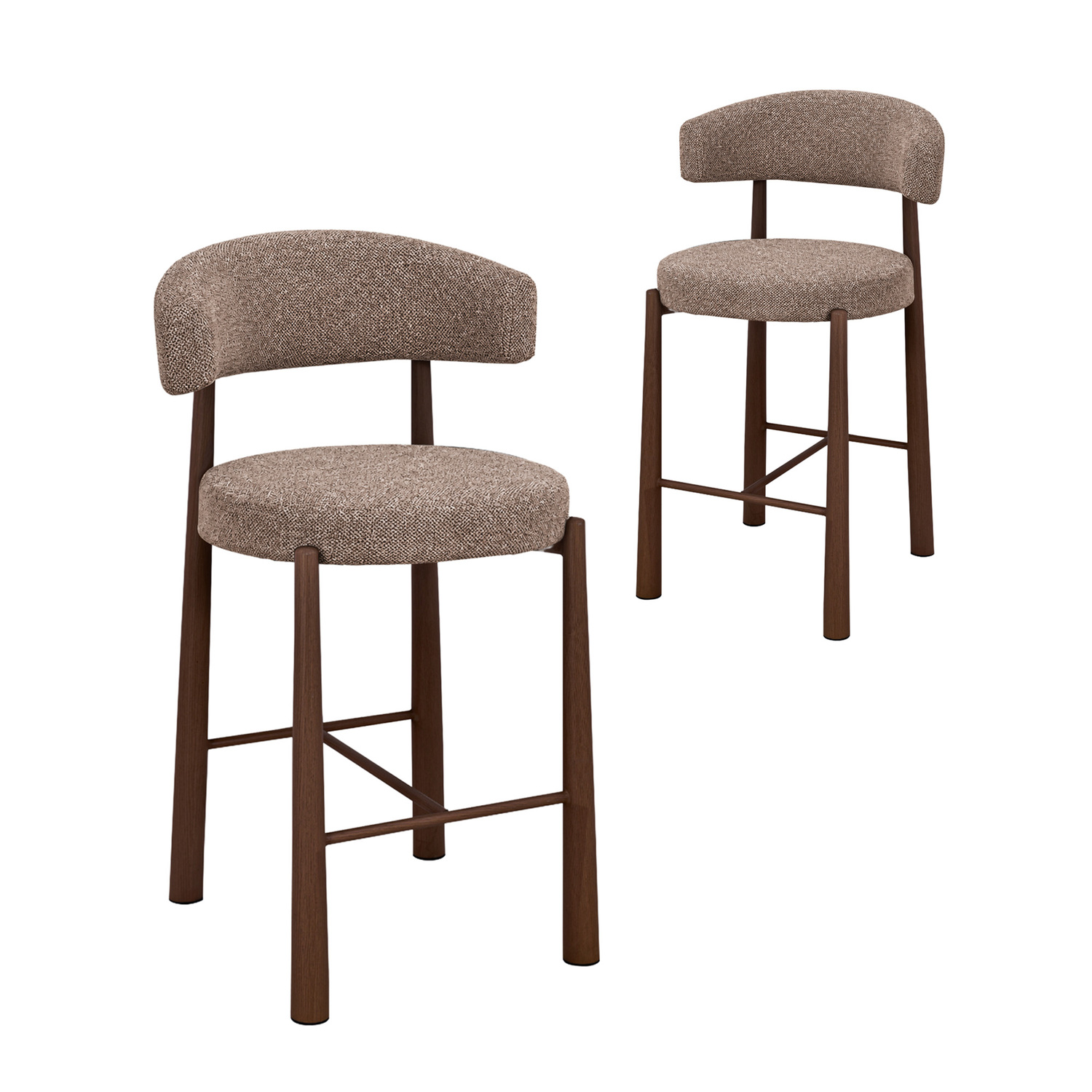 65cm Ellis Chenille Barstools