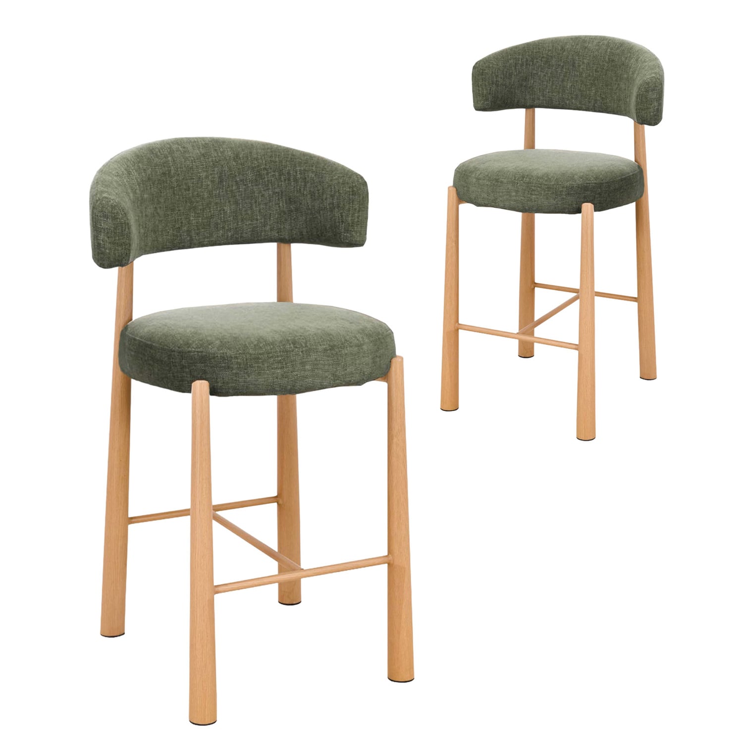 65cm Ellis Chenille Barstools