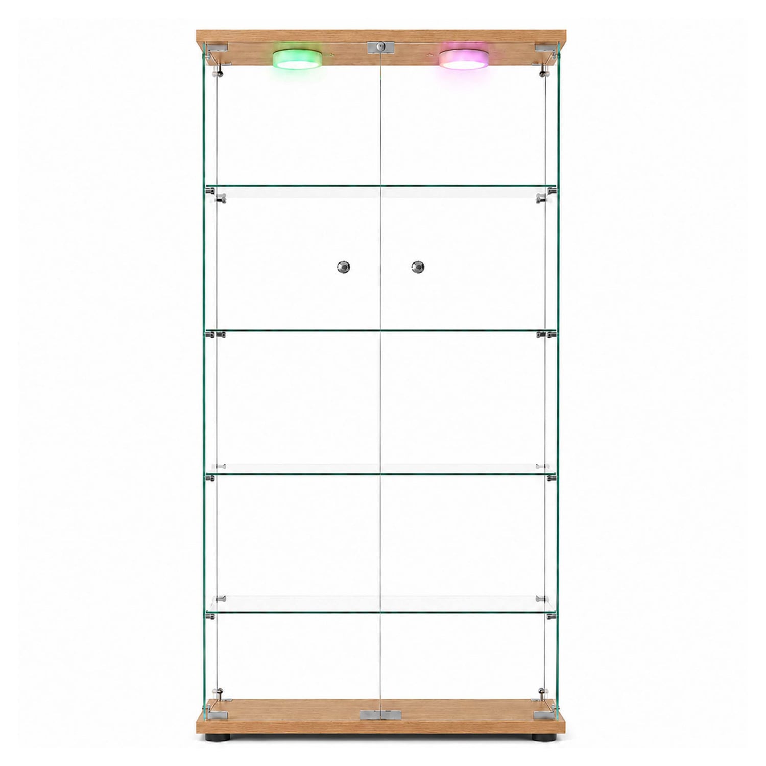 Arden 5 Tier Display Cabinet with LED