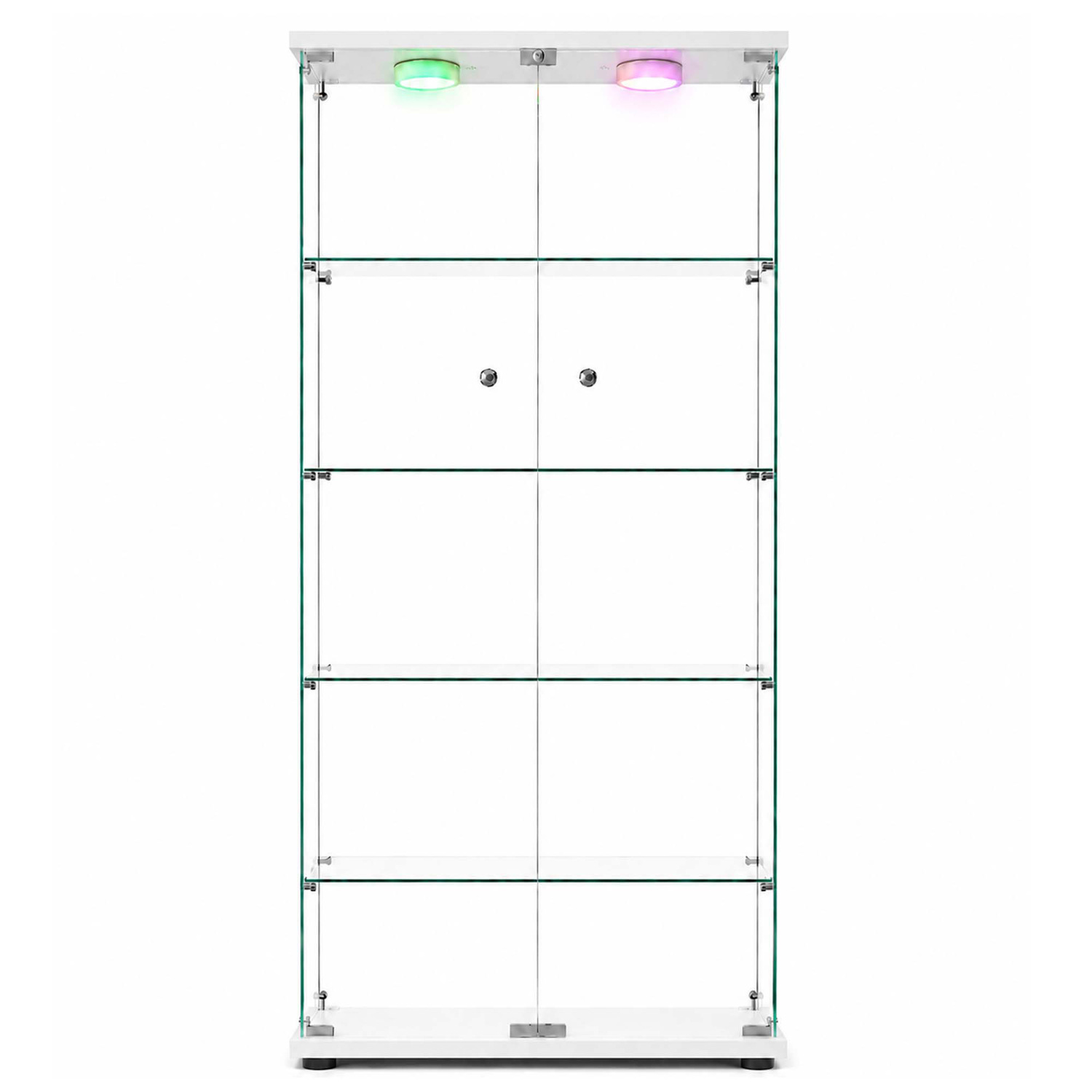 Arden 5 Tier Display Cabinet with LED