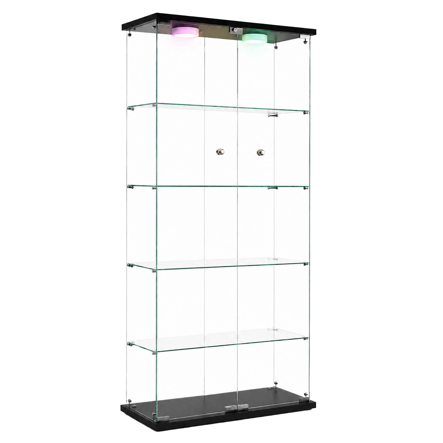 Arden 5 Tier Display Cabinet with LED
