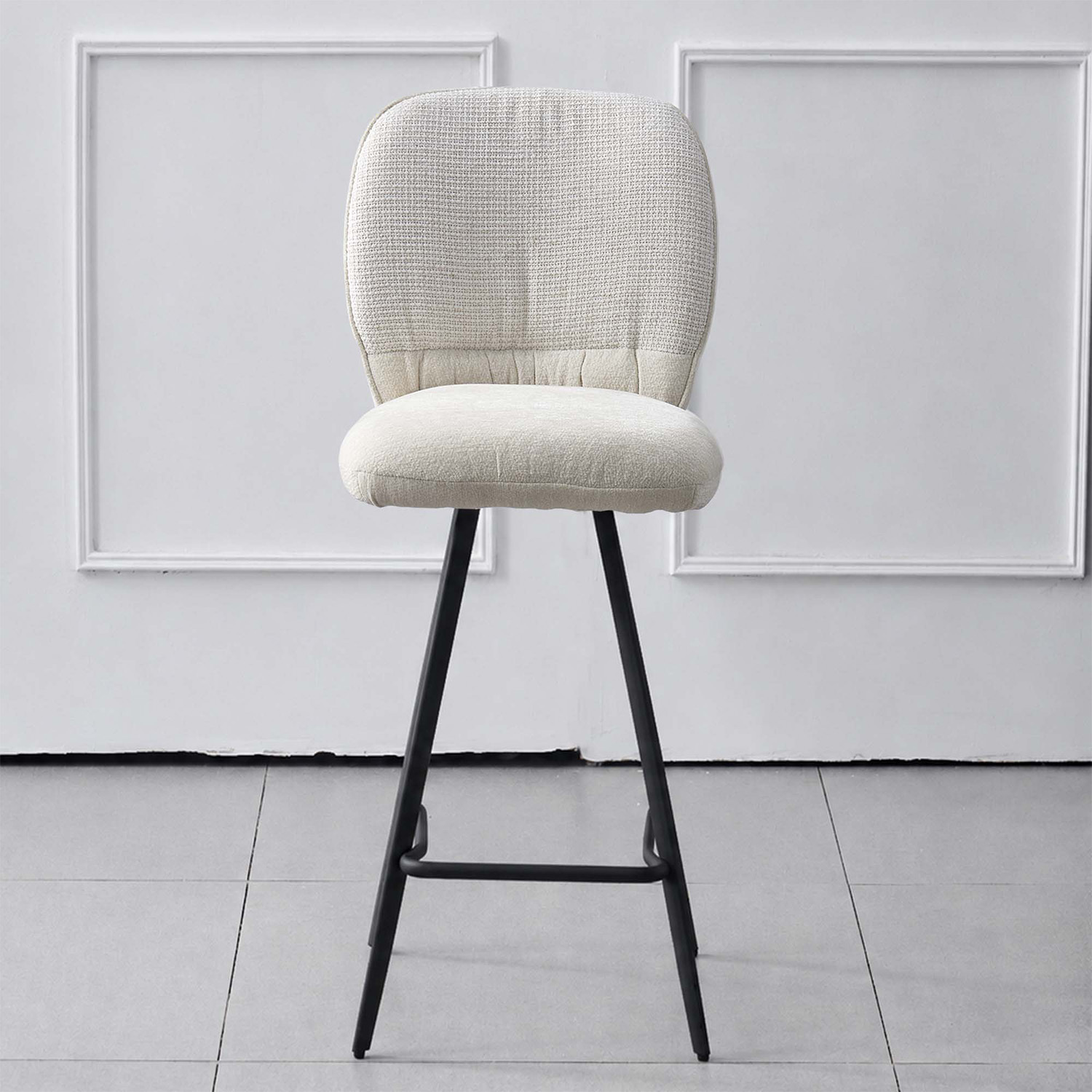 94.5cm Milo Chenille Bar Stools