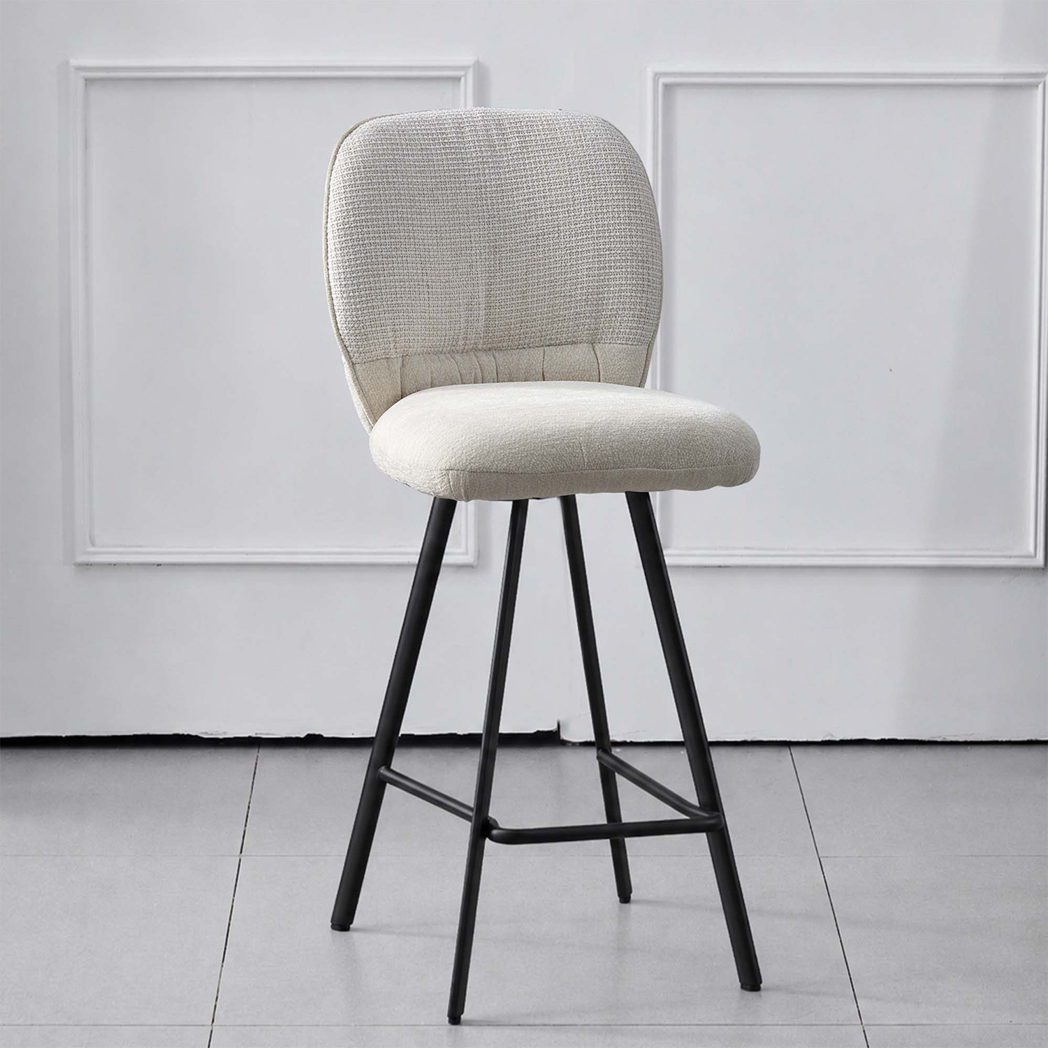 94.5cm Milo Chenille Bar Stools