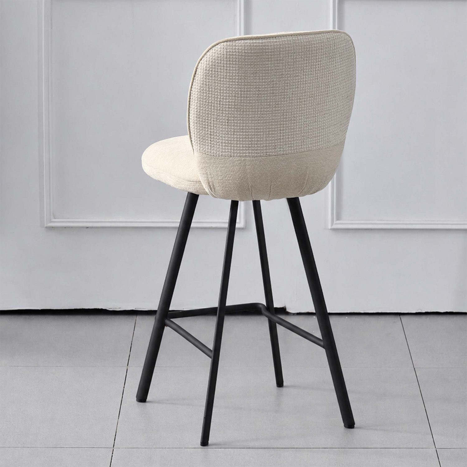 94.5cm Milo Chenille Bar Stools