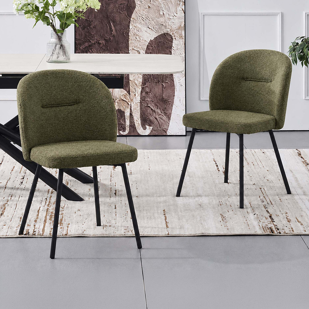 Lumi Upholstered Dining Chairs