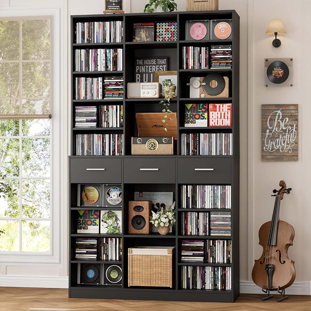 Tierra 3 Drawer Bookshelf