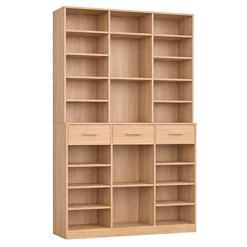 Tierra 3 Drawer Bookshelf