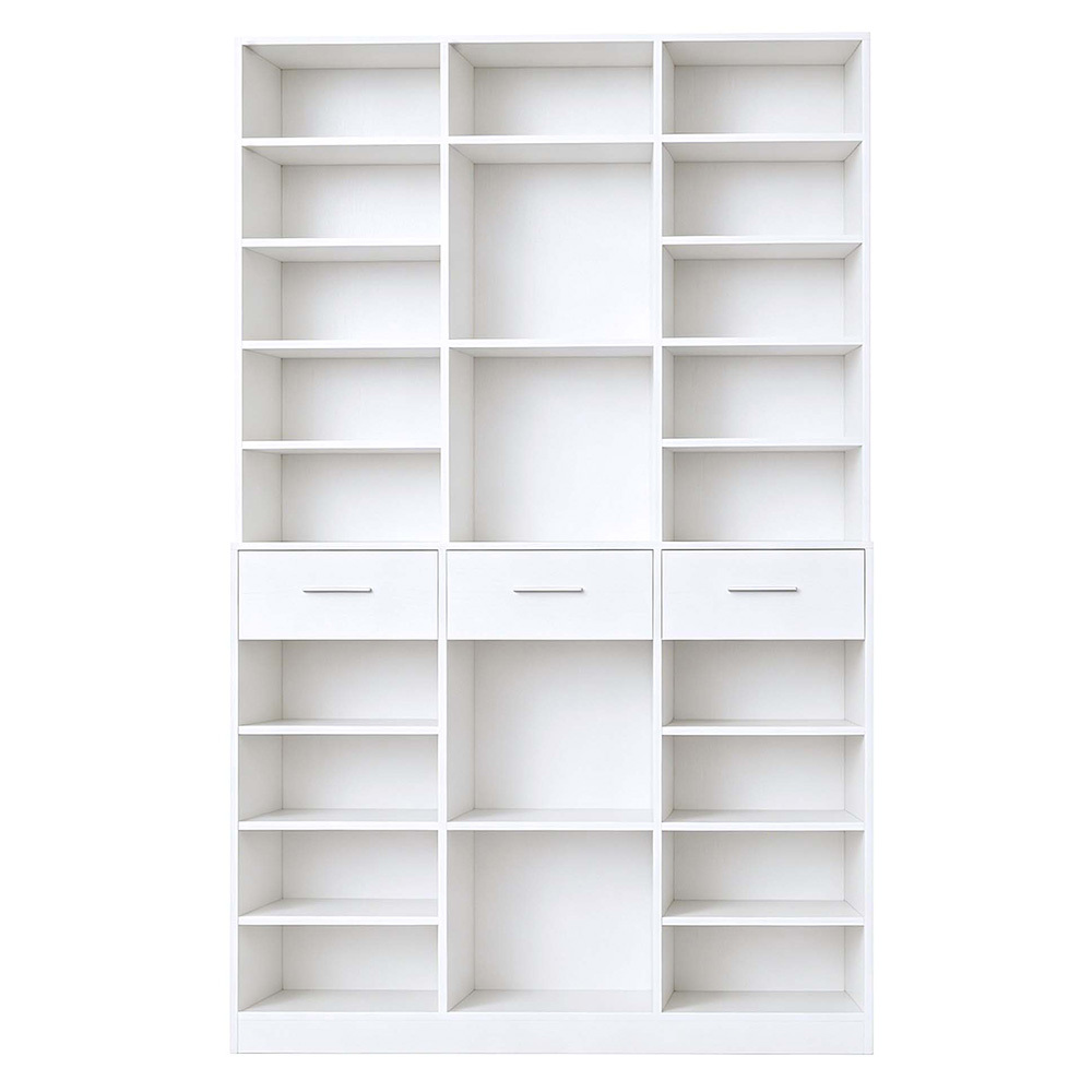 Tierra 3 Drawer Bookshelf