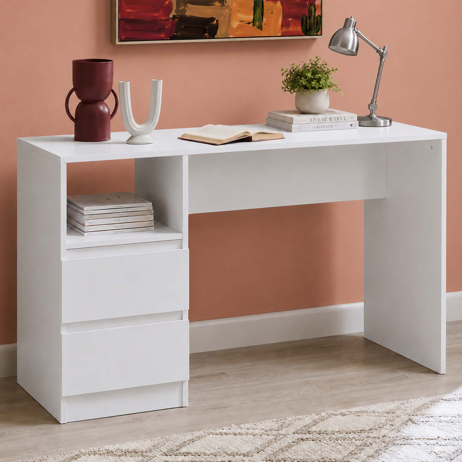Tamara 2 Drawer Desk